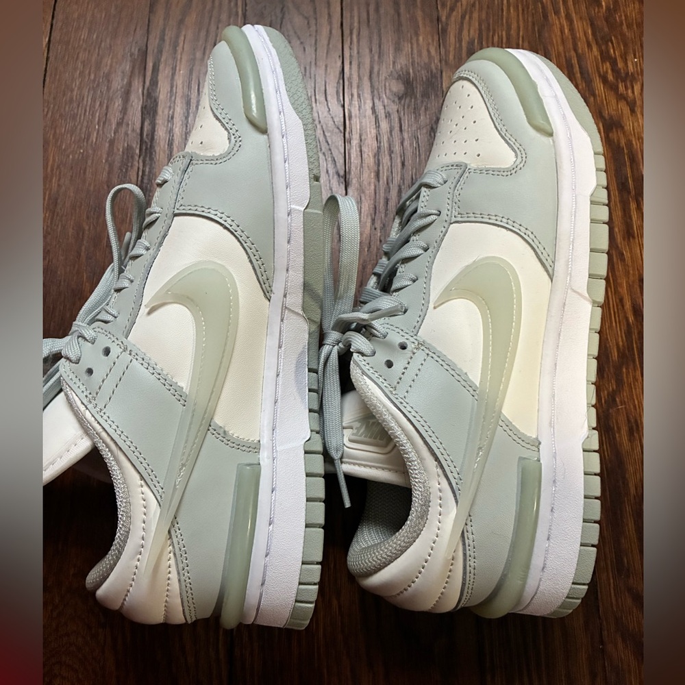 BRAND NEW Nike Light Gray and White Athletic Shoes